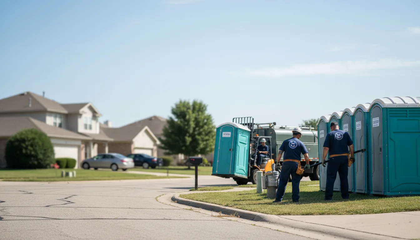 Porta Potty Rental in Peach Orchard, AR near me